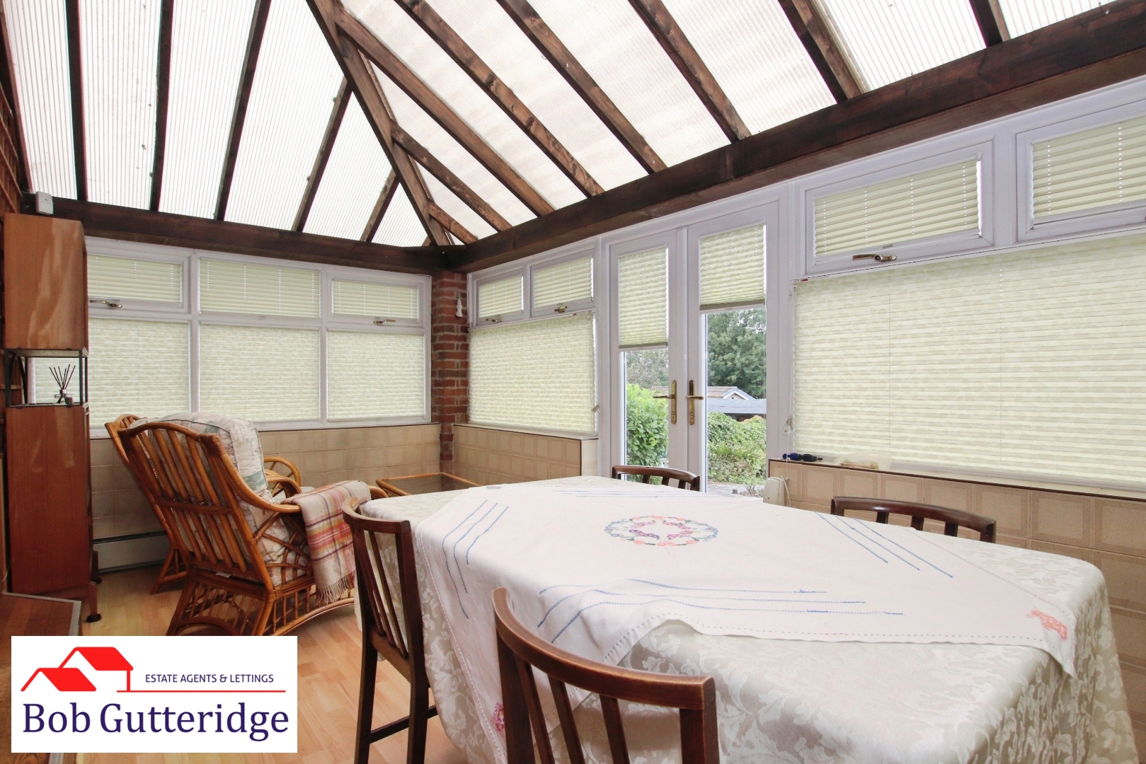 HALF BRICK UPVC CONSERVATORY
